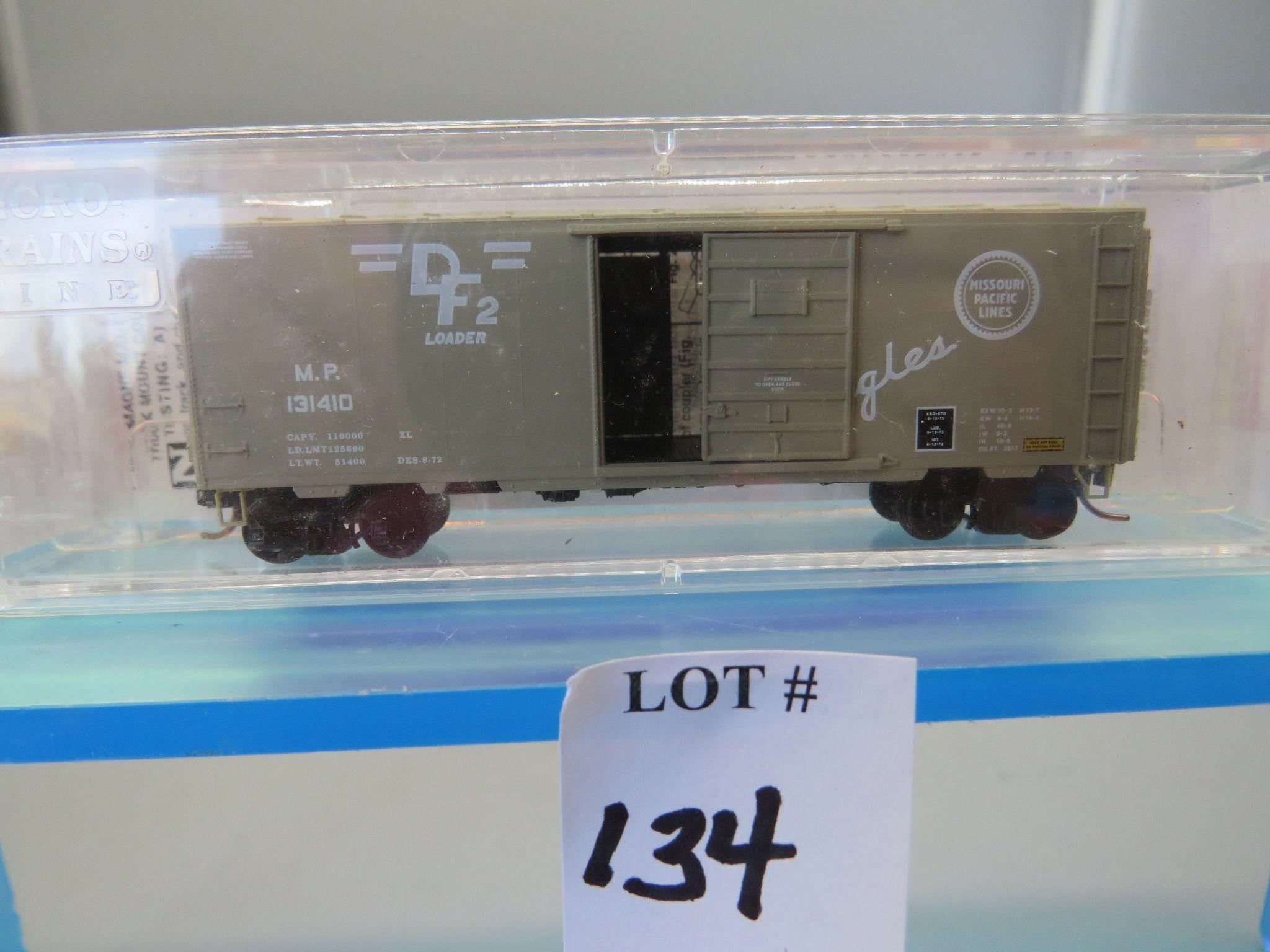 N Micro Trains Box Car Missouri Pacific 073 00 180