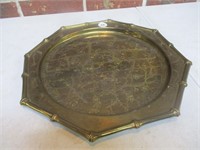 Brass Tray 15"  by Siden