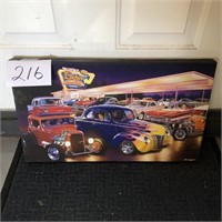 Light-Up Classic Car Painting