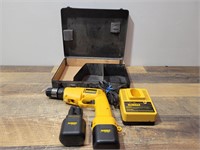 Dewalt Drill to with 2 Batteries and a Charger
