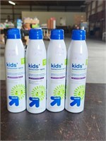 (4) Kids Sunscreen Spray SPF50