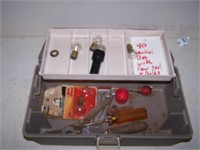 Tackle box with few tools