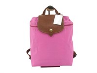 LONGCHAMP Pink Pliage Backpack