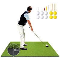 Upgraded Golf Hitting Mat, Thickened 5x4ft Artific