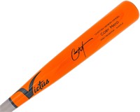 Coby Mayo Autographed Orange Victus  Baseball Bat