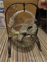 Pottery Barn hanging glass bowl new in box