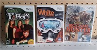 3 Pack of Wii Games includes: Pool Party, Shaun Wh