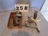 Vintage grinder and parts