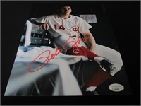 Pete Rose signed 8x10 photo JSA COA