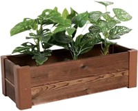 Wooden Planter Box, Wood Planter Boxes L31x9x6in