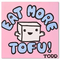 Todd Goldman, "Eat Tofu" Original Acrylic Painting
