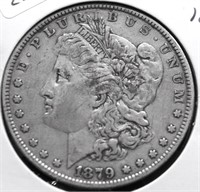 1879 MORGAN DOLLAR VF