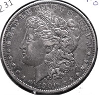 1900 O MORGAN DOLLAR XF