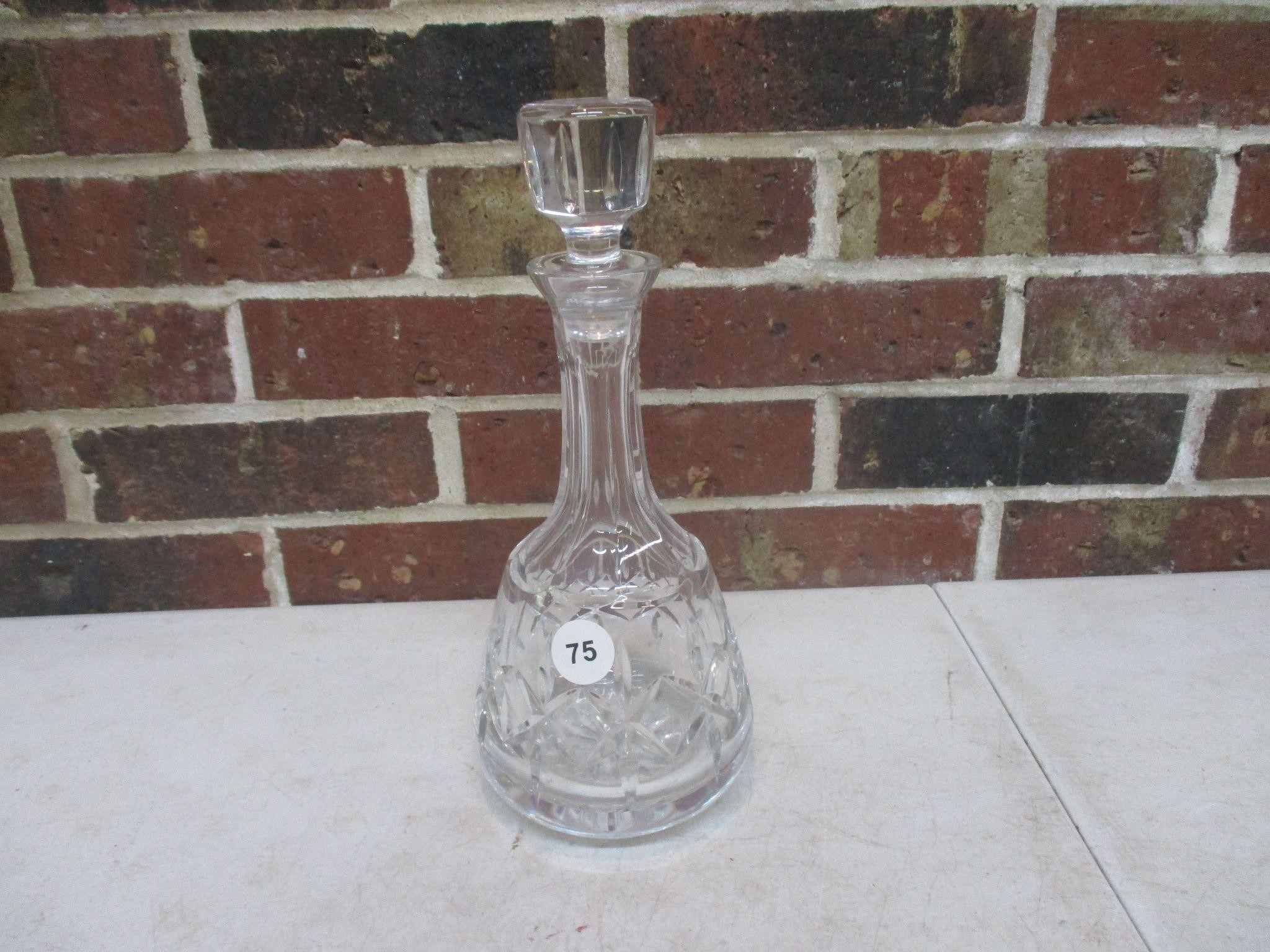 Lead Crystal Wine Decanter