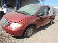 2007 Chrysler Town&Country 2A4GP44R57R342015 Red