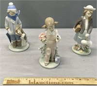 Lladro Spanish Porcelain Figure Lot