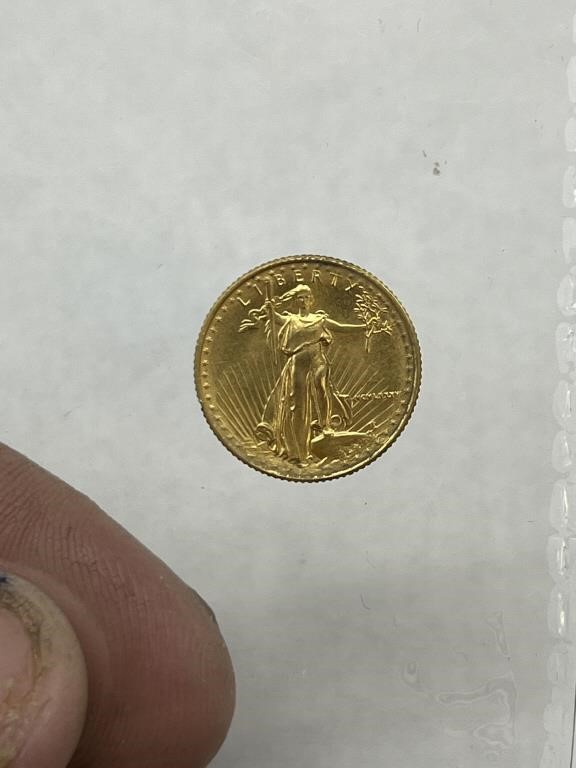 1/10oz $5.00 American Eagle Gold Coin