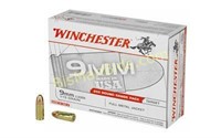 WIN USA 9MM 115GR FMJ - 200 Rds