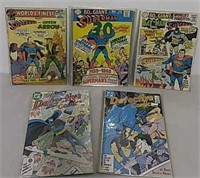 Five DC comics