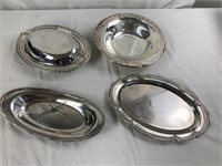 Silver plated Serving Lot