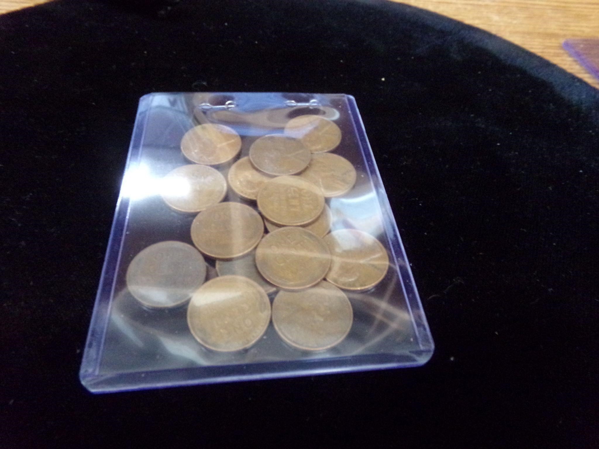 15 wheat pennies