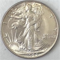 1944 Liberty Walking Half Dollar