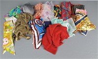 Lot Of Scarves And Kerchiefs - 18 Total