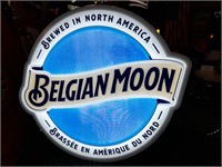 2ft Round Belgium Moon Light Up Display