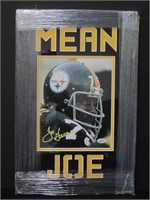 Joe Greene signed framed 8x10 photo TSE COA