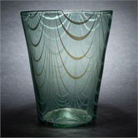Murano Hand Blown Art Glass Ice Bucket