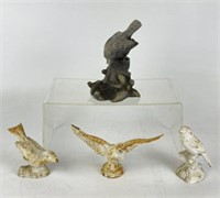 Assortment of Cast Iron Birds