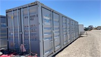 40' Single Trip Container W/ 4 Side Doors