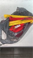 10 - 9” & 12” plastic tent stakes
