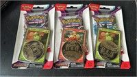 PokÃ©mon Sealed Booster Pack lot of 3