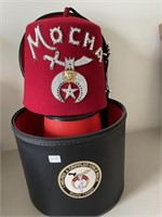 SHRINERS HAT & CASE