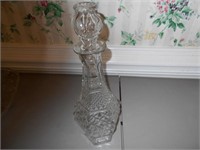Crystal Decanter Large 14 1/2"tall