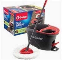 O-cedar Easywring Microfiber Spin Mop, Bucket