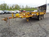 1972 Fruehauf 20FT Extendable Pole Trailer