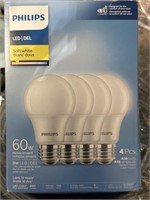 PHILIPS 463380 Led 60W A19 Soft White Non