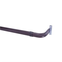 Kenney KN515 Single Curtain Rod, 48 to 86",