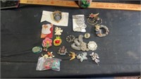 Pins & broaches