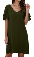 $60 XL Women's Summer Casual Loose Mini Dress