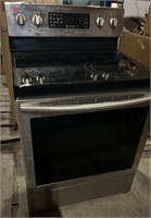 Samsung Glass Top 30" Convection Range. Working