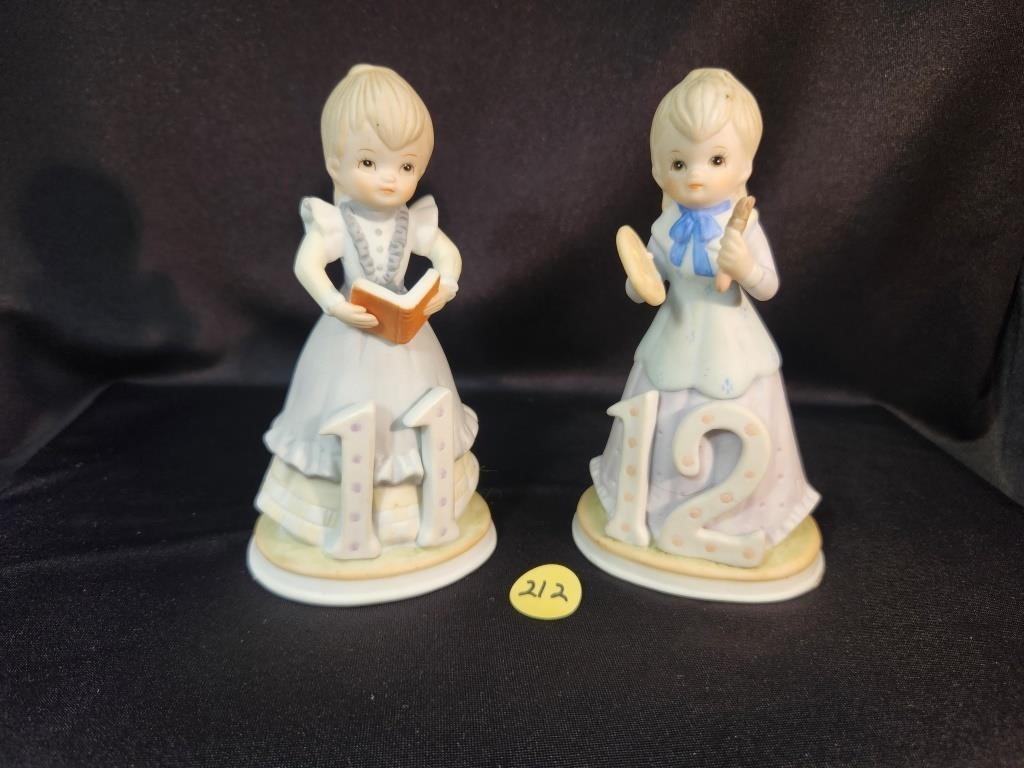 Lefton figurines #s 11 & 12