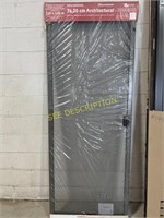 30" Bronze Sliding Screen Door