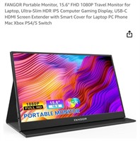 FANGOR Portable Monitor, 15.6" FHD 1080P Travel