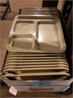 Set of 20 michelle obama square lunch trays