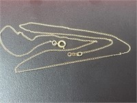 18in 14k.g.f. Necklace .54 Grams