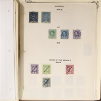 Austria Stamps on Pages
