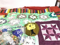 Quilt Blocks & Partially Completed Quilt